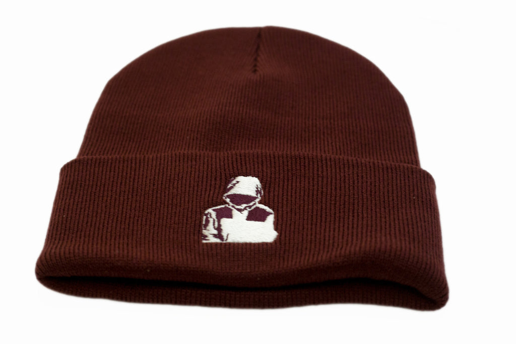 Visionary Logo Beanie Maroon