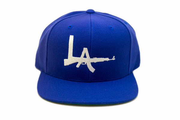 LA Snapback Dodger Blue