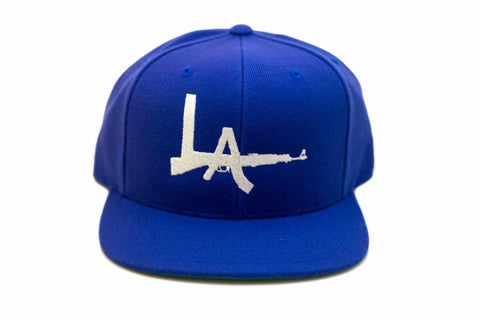 LA Snapback Dodger Blue